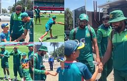 [Watch] Son of late Australian all-rounder Andrew Symonds spends time with Pakistan players ahead of 3rd Test in Sydney