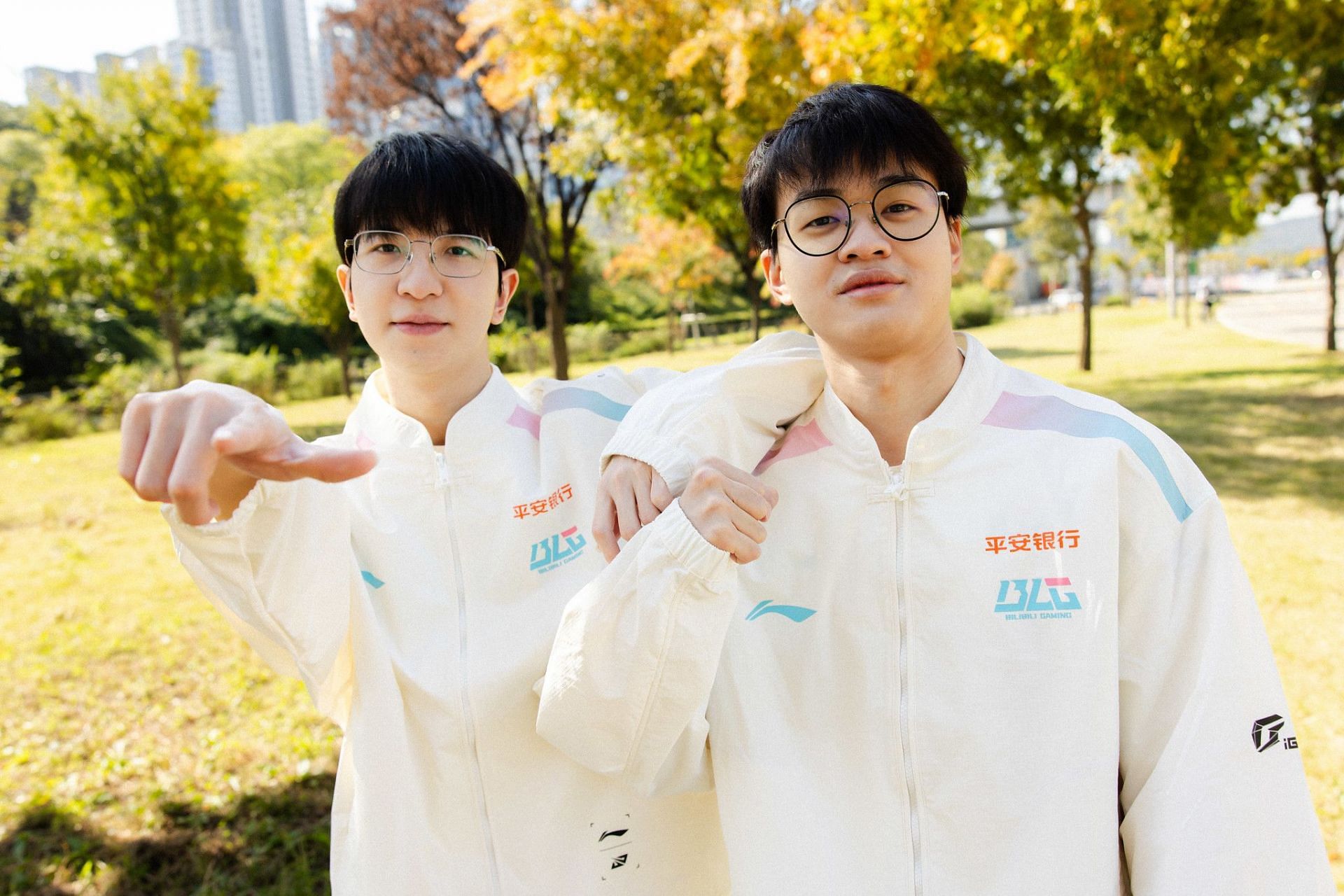 Bilibili Gaming&#039;s Elk and XUN (Image via Riot Games)