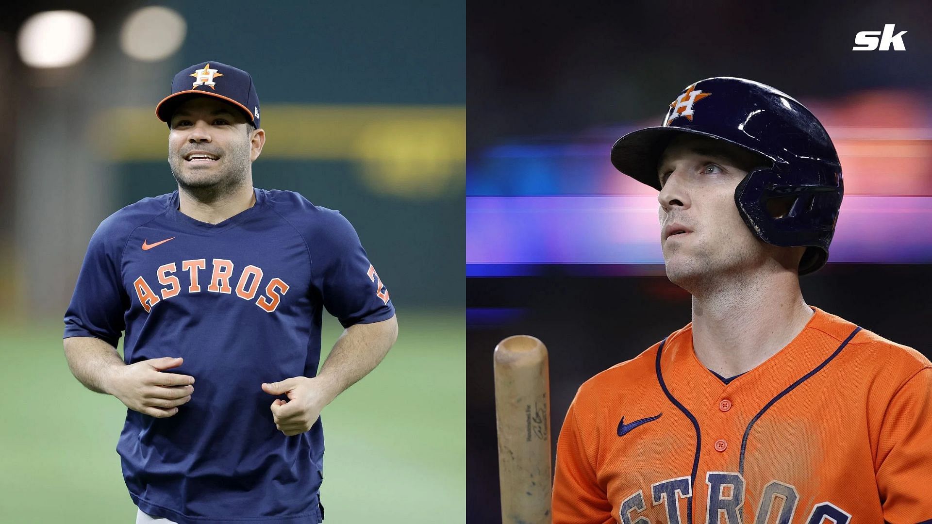 Houston Astros Slugers Jose Altuve &amp; Alex Bregman