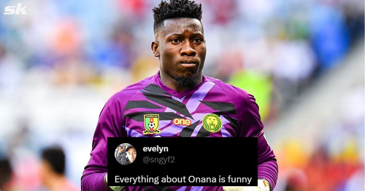 Fans mock Manchester United goalkeeper Andre Onana after he