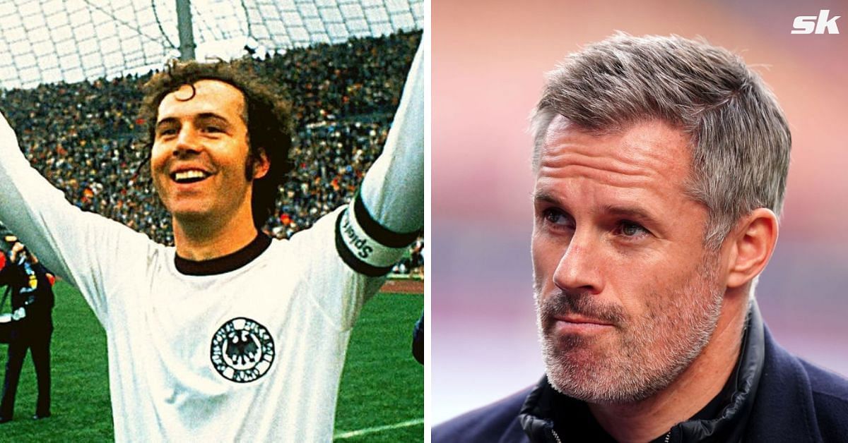 Jamie Carragher grew up idolizing legend Franz Beckenbauer 