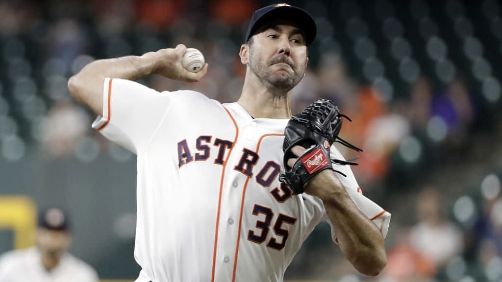 Houston Astros pitcher Justin Verlander