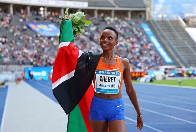 Beatrice Chebet breaks 5 km world record in Barcelona event