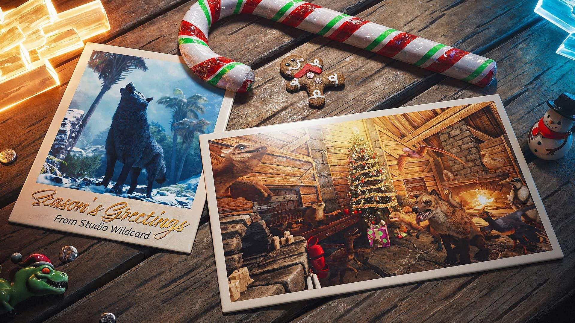 holiday greetings from ark survival ascended