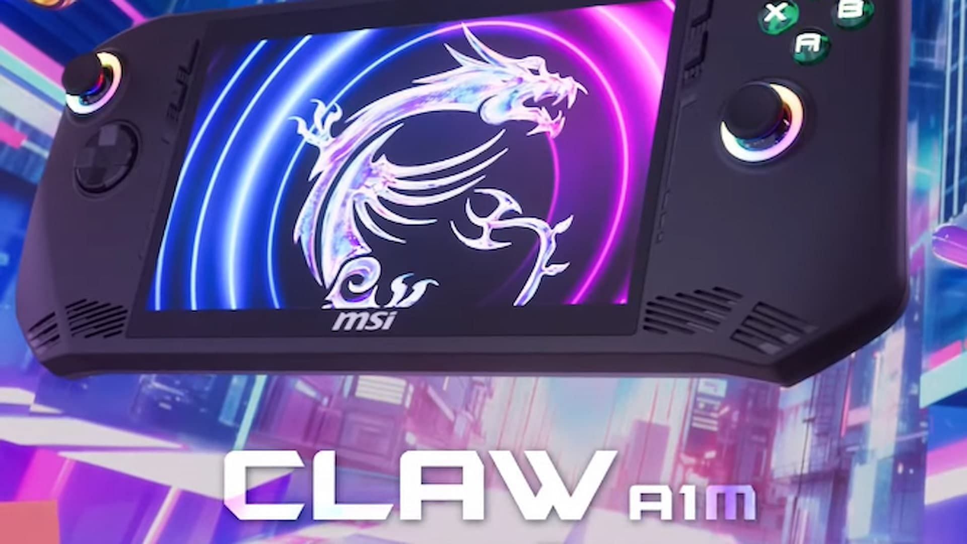 The MSI Claw starts at an MSRP of $599 (Image via MSI)