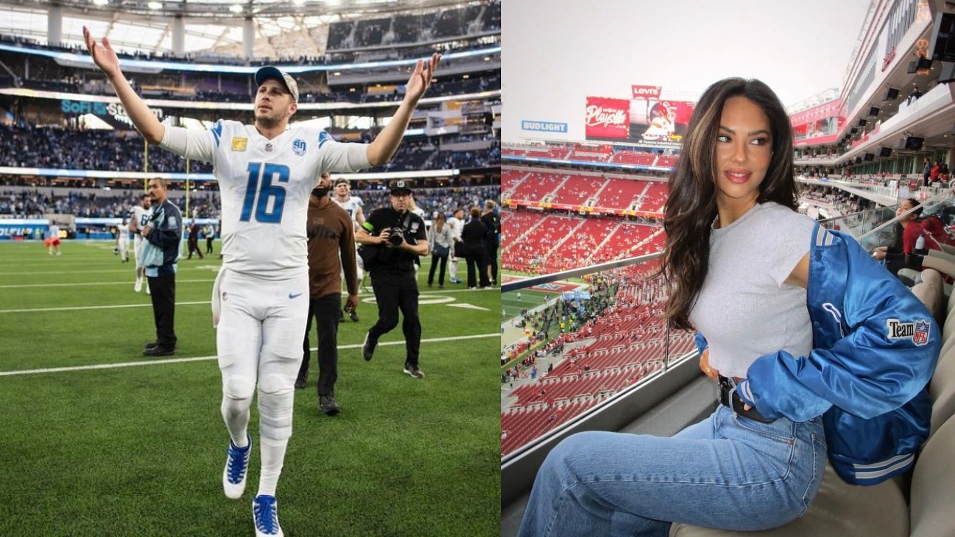 Jared Goff's fiancée Christen Harper recaps Lions' roller-coaster