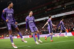 Arsenal 0-2 Liverpool: Reds' Player Ratings as Luis Diaz scores late goal to secure progression | FA Cup 2023-24