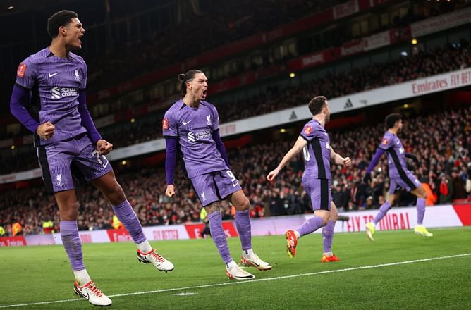 Arsenal 0-2 Liverpool: Reds' Player Ratings as Luis Diaz scores late goal to secure progression | FA Cup 2023-24