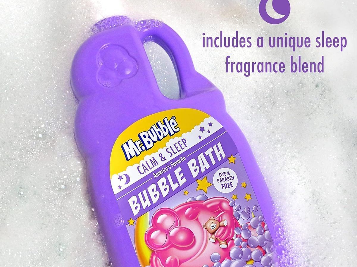 Mr. Bubble Calm &amp; Sleep Bubble Bath (Image via Walmart)