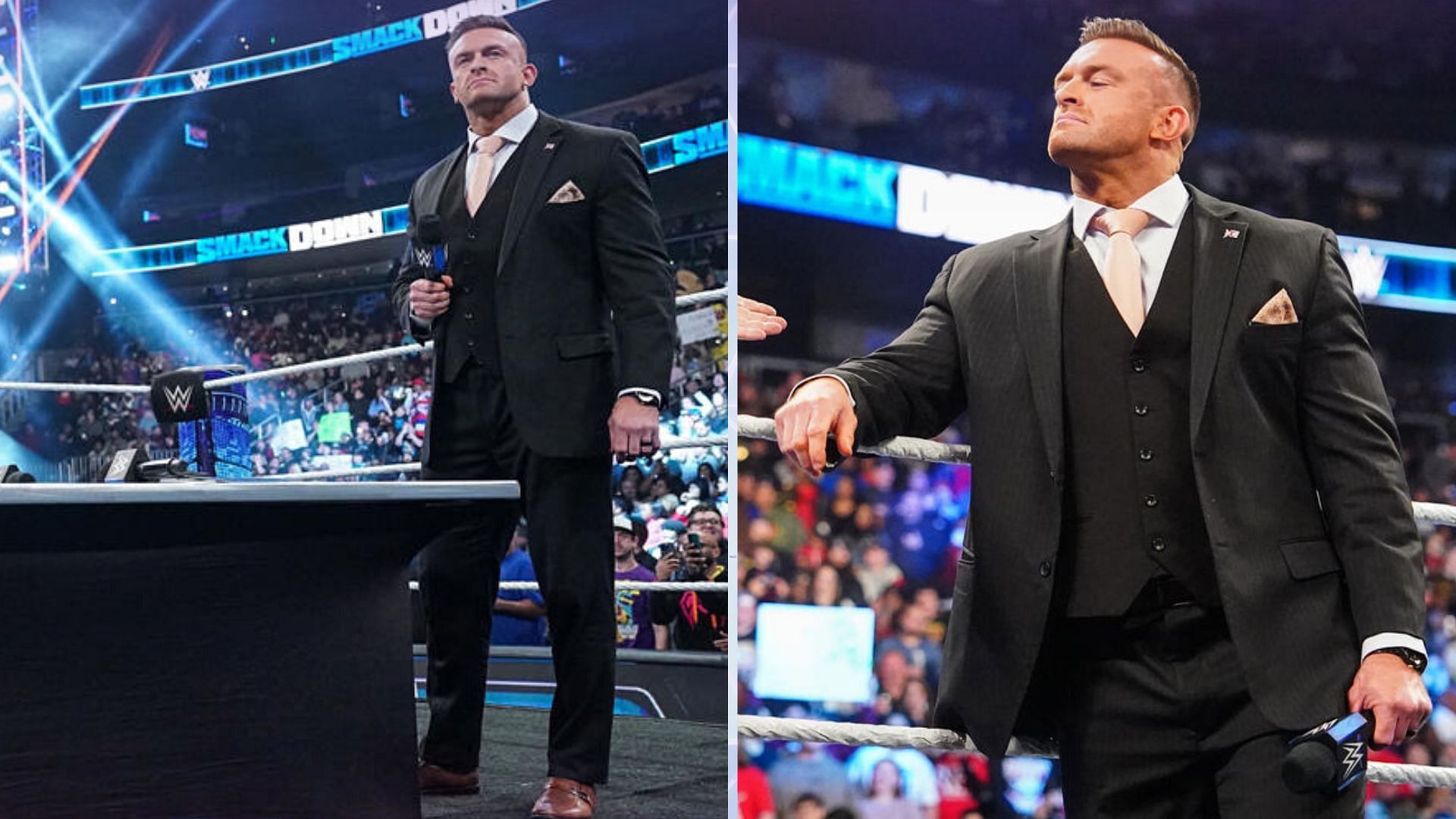 Nick Aldis is the General Manager of SmackDown.
