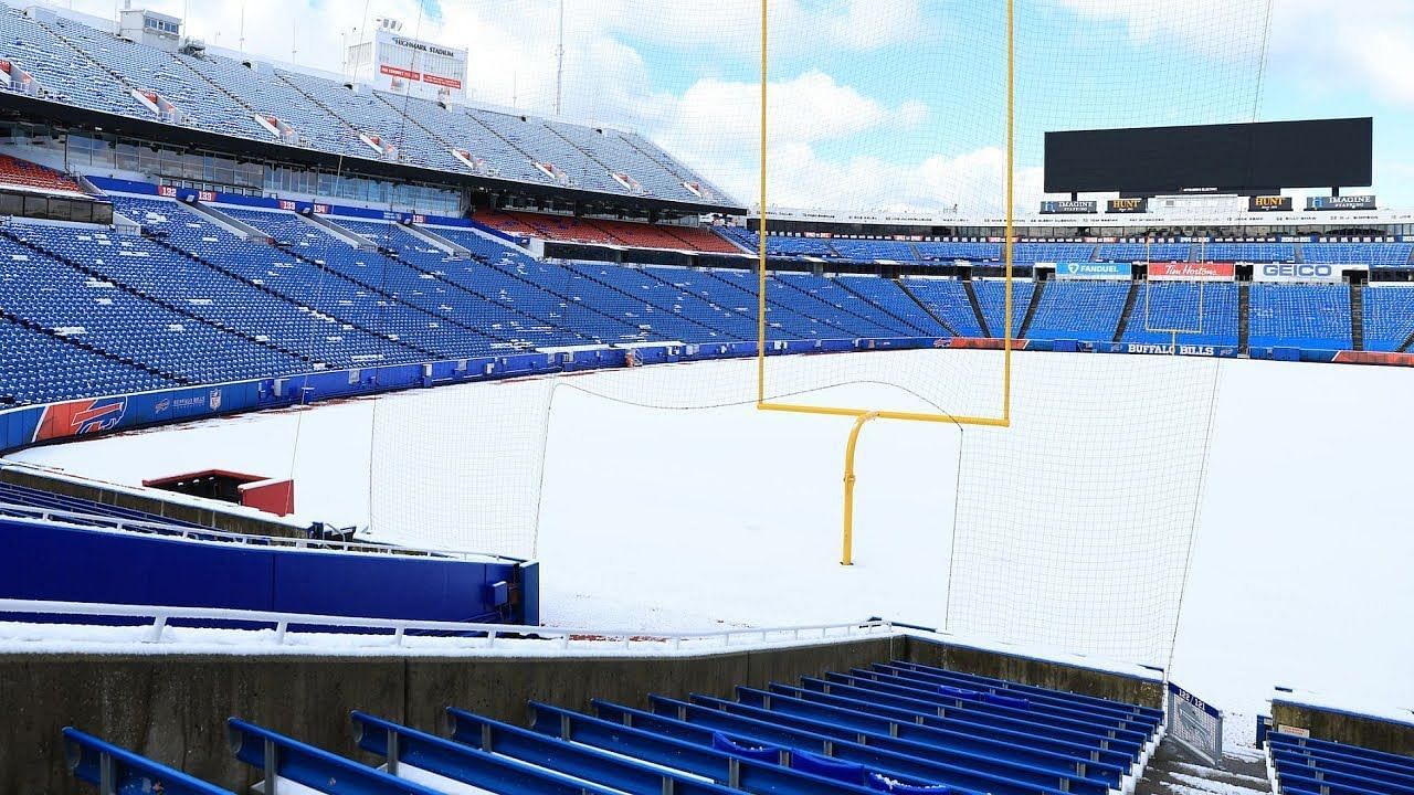 What does the Bills stadium look like right now? Latest on Highmark Stadium weather for Steelers Wild Card showdown