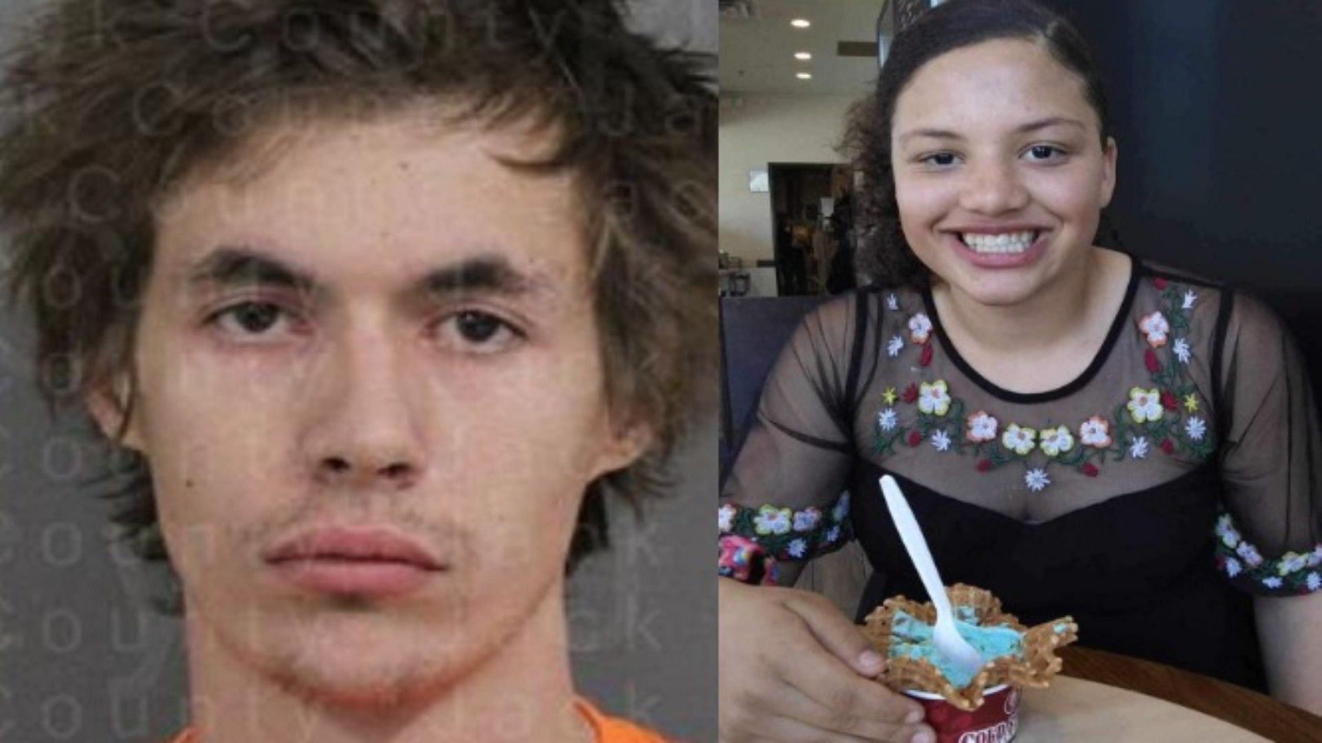 Sebastian Lindsey and Madison Lewis (Image via Jackson County police and Taylor Lewis/Facebook)