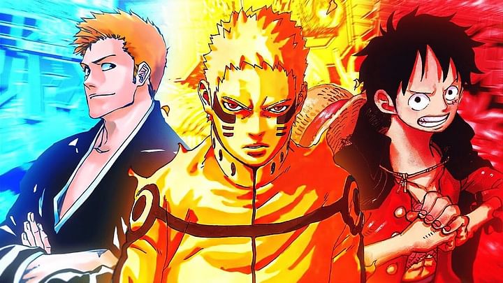 The Big 3 anime's win-loss records prove Naruto superior to Luffy and ...