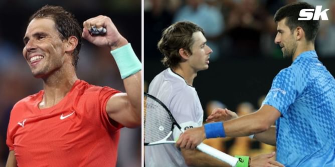 Rafael Nadal hails Novak Djokovic-conqueror Alex de Minaur as the "best" Australian player right now