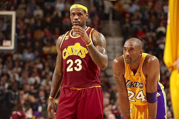 Kobe Bryant and LeBron James