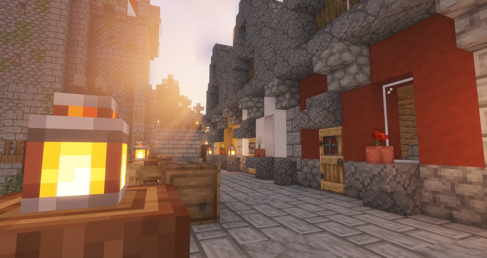 Jicklus adds a rustic style to the blocks (Image via Curseforge)
