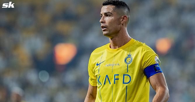 Cristiano Ronaldo felicitated with Globe Soccer's Maradona award after finishing 2023 as top goalscorer of the year