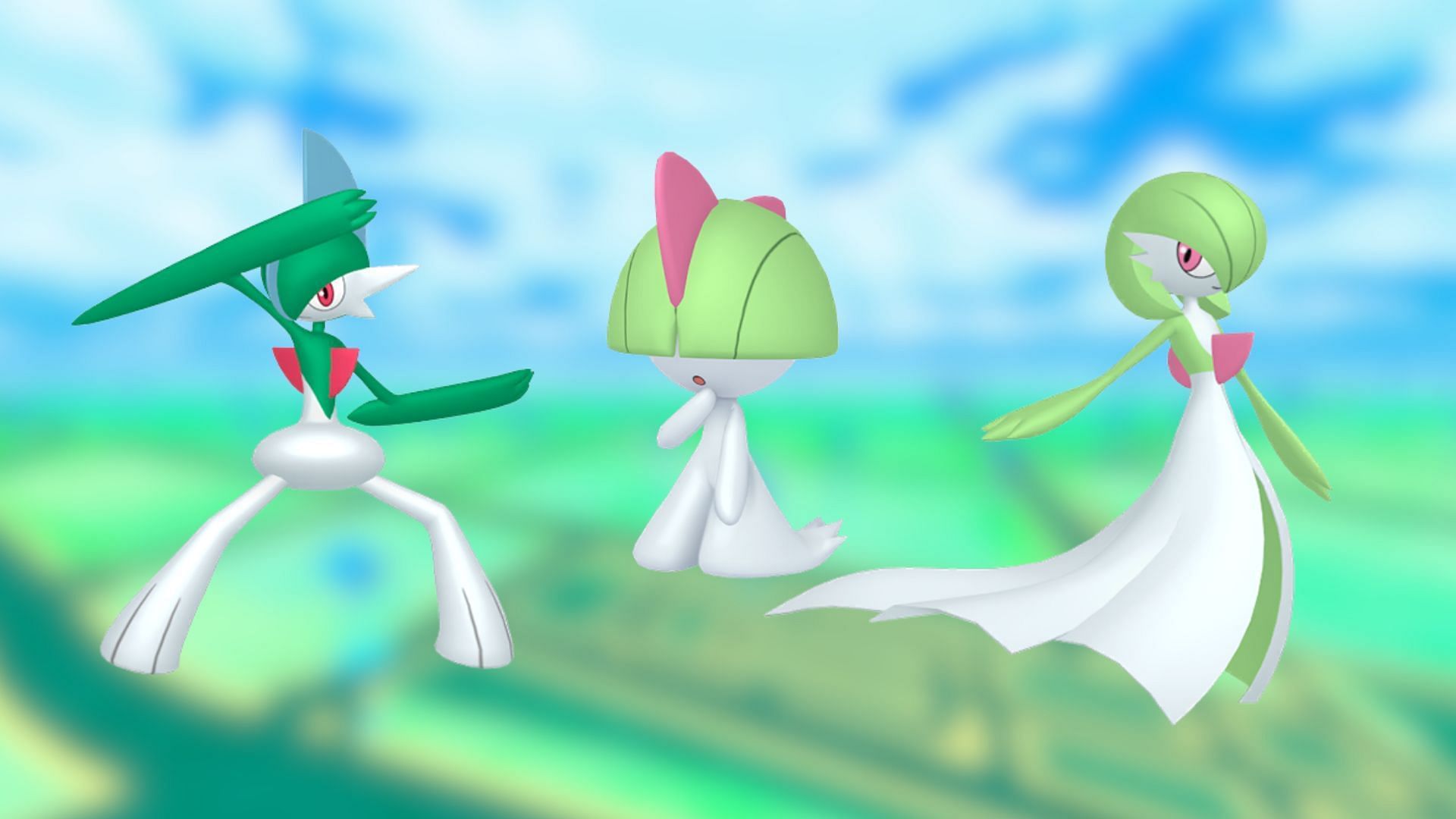 Evolve Ralts into Gallade and Gardevoir in Pokemon GO