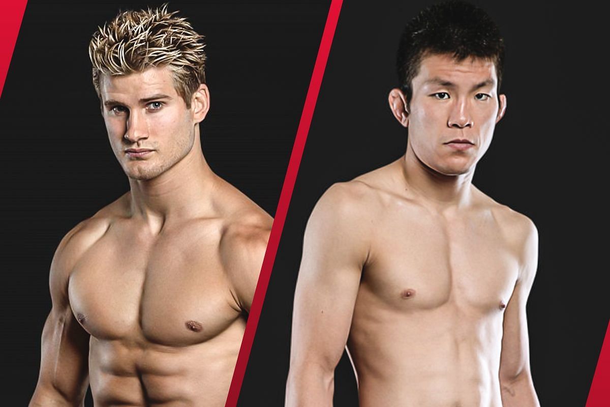 American MMA star Sage Northcutt and Japanese MMA legend Shinya Aoki