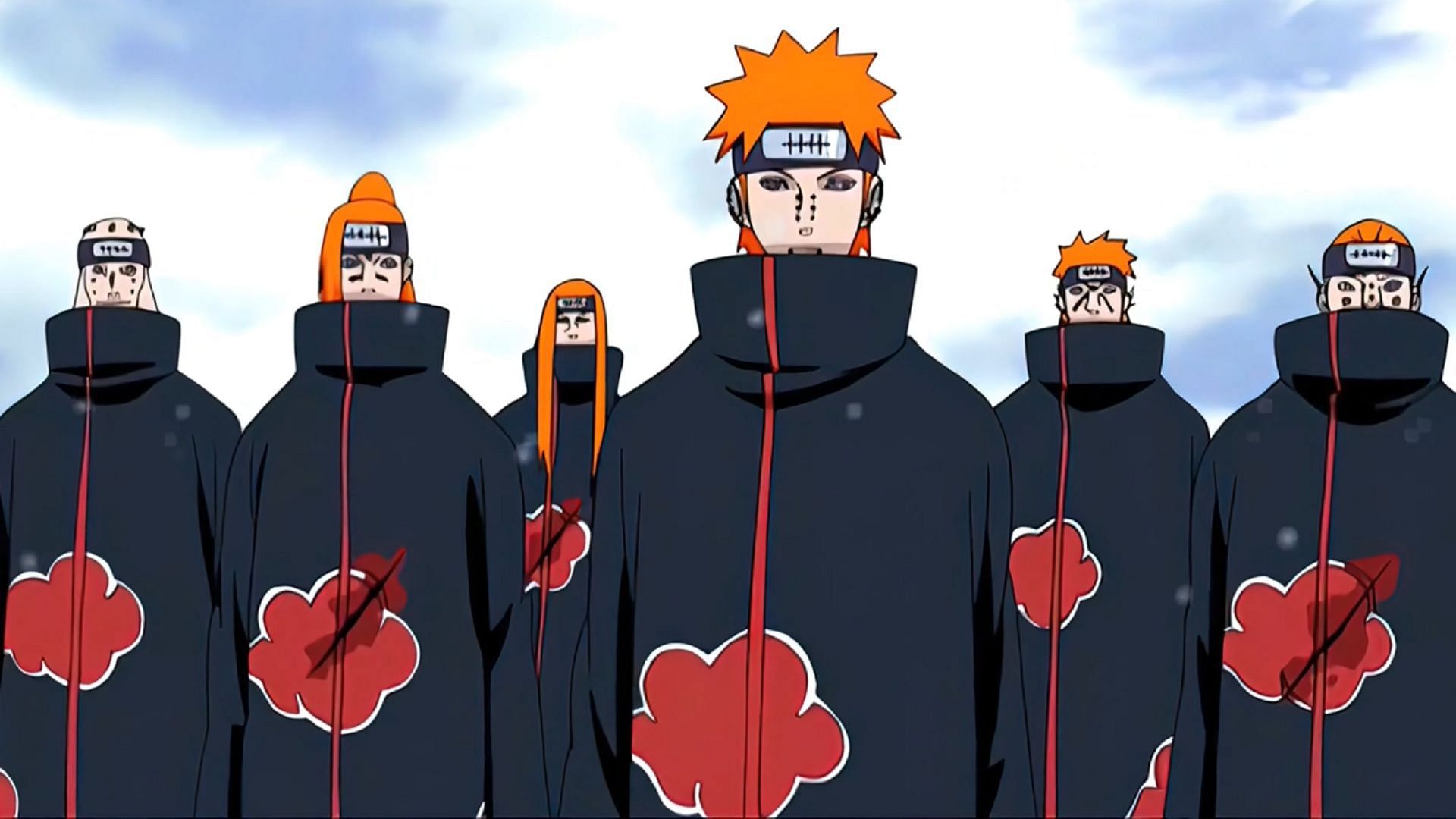 The Six Paths of Pain (Image via Studio Pierrot, Naruto)