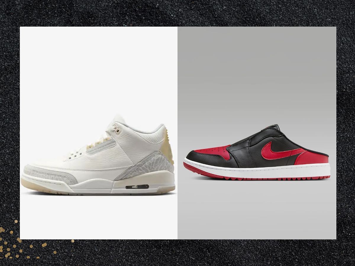All the Air Jordan releases of this week, where to get them, price, and more (Image via Nike)
