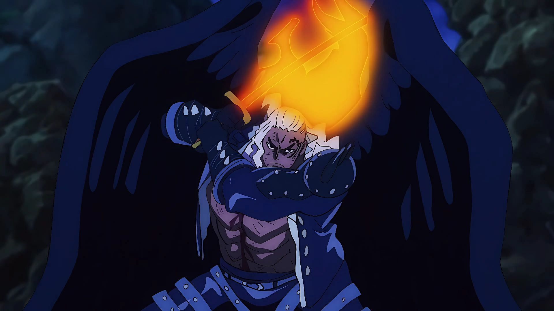 The Lunarian Alber &quot;King&quot; as seen in One Piece (Image via Toei Animation)