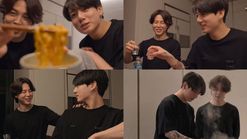 "THIS IS SO DOMESTIC": BTS' Jungkook knowing Jimin's house password ...