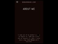 Bo Burnham predictions on his website. (Image via X/@TANTRXMBEE)