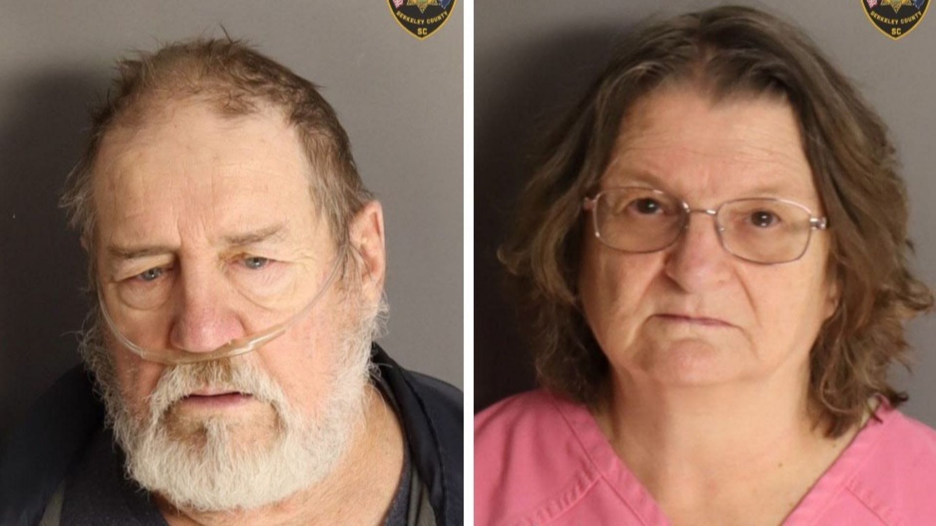 Father, Victor Lee Turner(left), and stepmother, Megan R. Turner arrested 35 years after 5-year-old boy found dead in cabinet(right) (Image via Facebook/Berkeley County Sheriff
