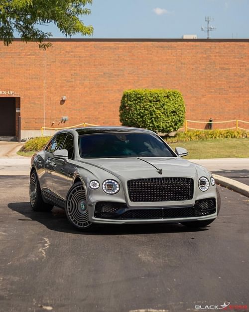 Stroman's $317,925 Bentley Flying Spur (image credit: Auto Evolution)