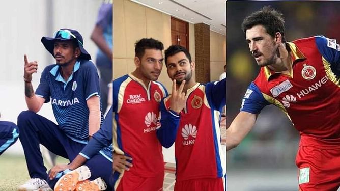 RCB playing 11 from Mitchell Starc's IPL debut in 2014 - where are they now?