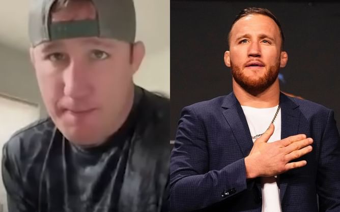 Former UFC vet shares hilarious reaction to Justin Gaethje's recent beardless look