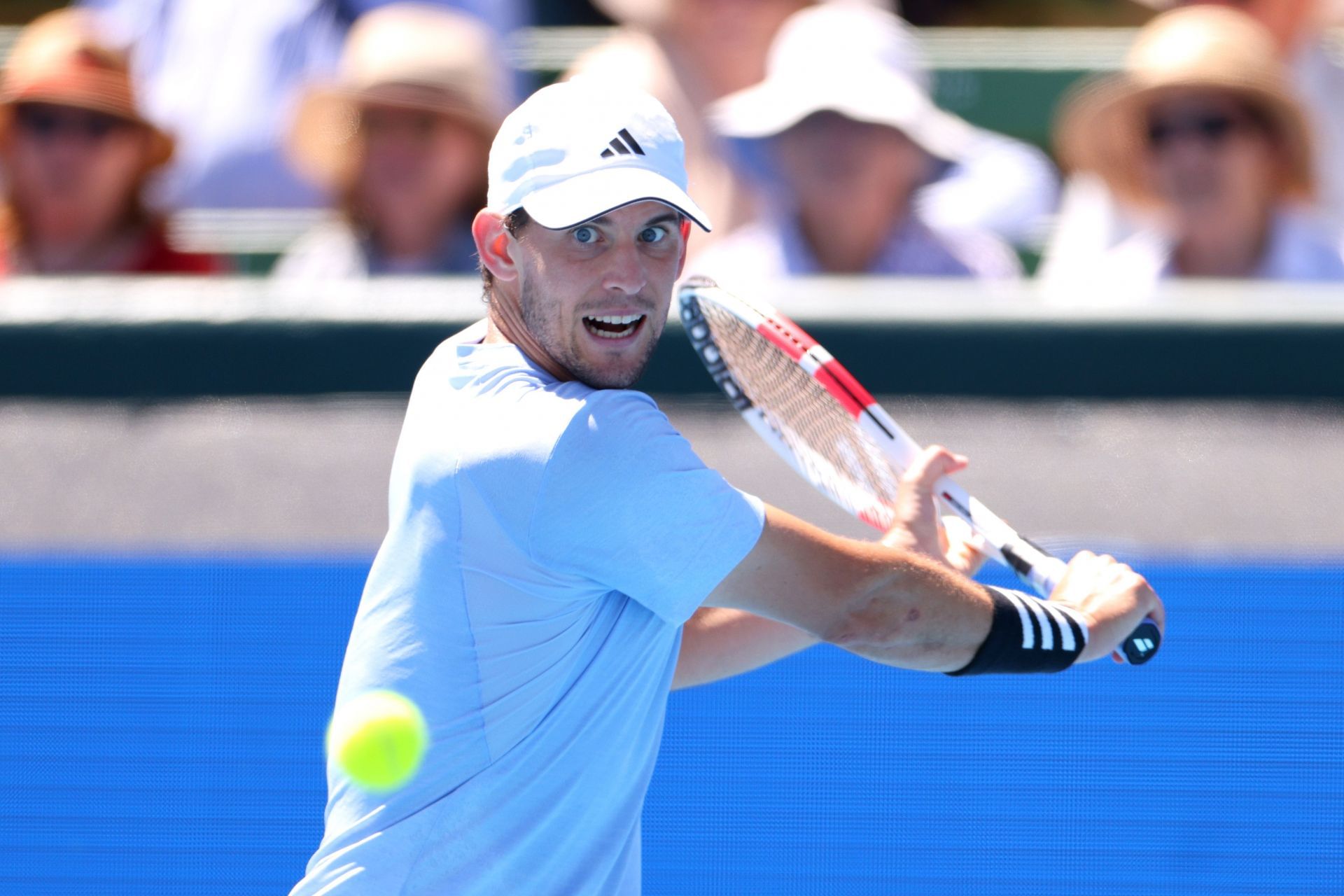 Dominic Thiem at the 2024 Kooyong Classic.