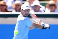 Dominic Thiem at the 2024 Kooyong Classic.