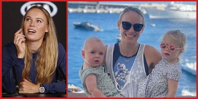 "My kids are an extension of me and are always around" - Caroline Wozniacki on travelling with her children ahead of Australian Open return