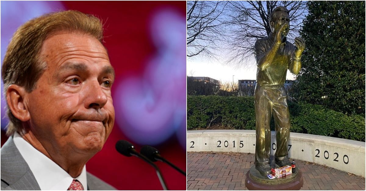 Alabama legendary coach Nick Saban