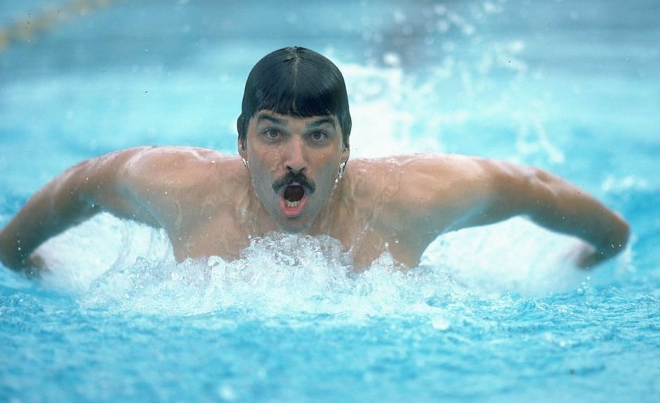 Mark Spitz has secured nine gold medals in the Olympics.