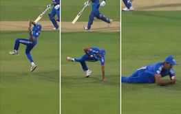 [Watch] Washington Sundar takes awe-inspiring catch to dismiss Rahmanullah Gurbaz in IND vs AFG 3rd T20I