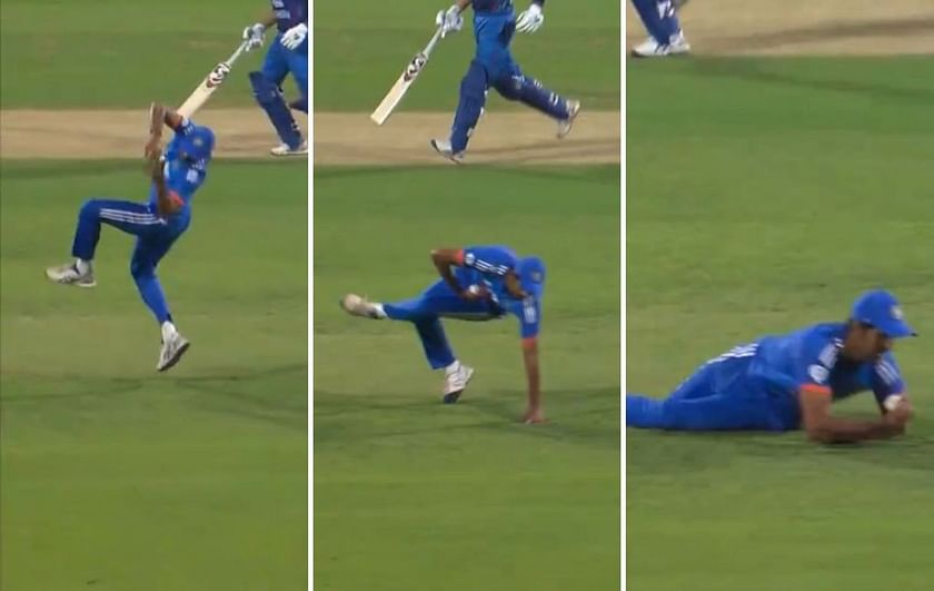 [Watch] Washington Sundar takes awe-inspiring catch to dismiss ...