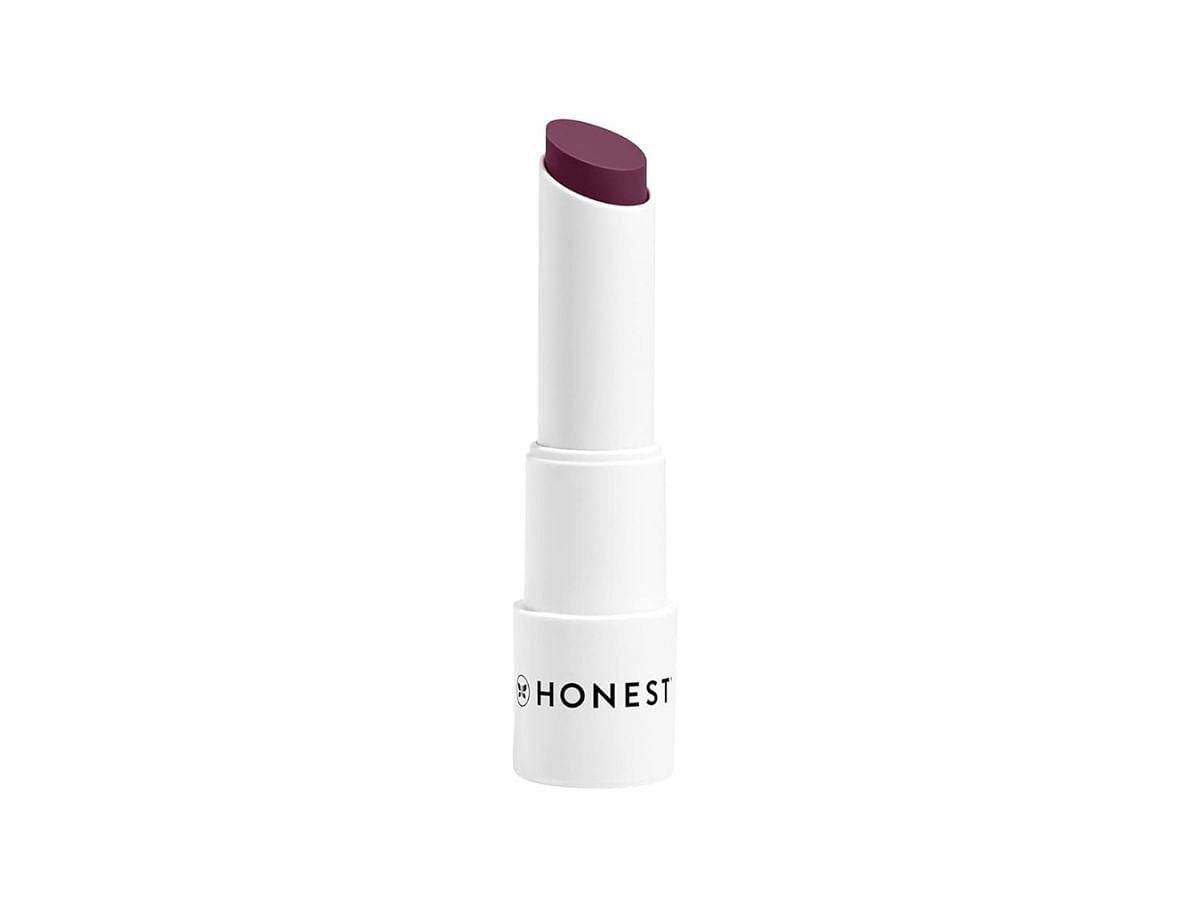 HONEST Beauty Tinted Lip Balm - Plum Drop (Image via Amazon)