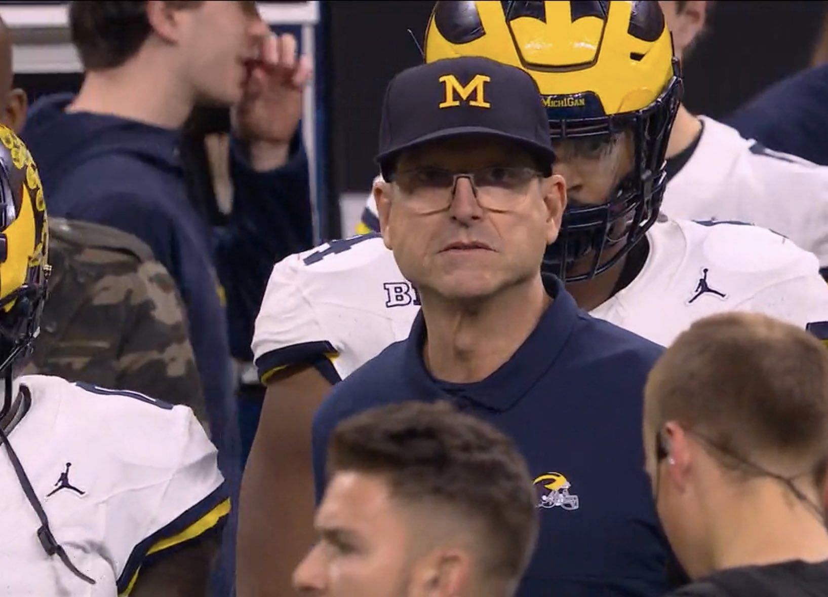 Jim harbaugh (Picture Source: @BarstoolSports (X))