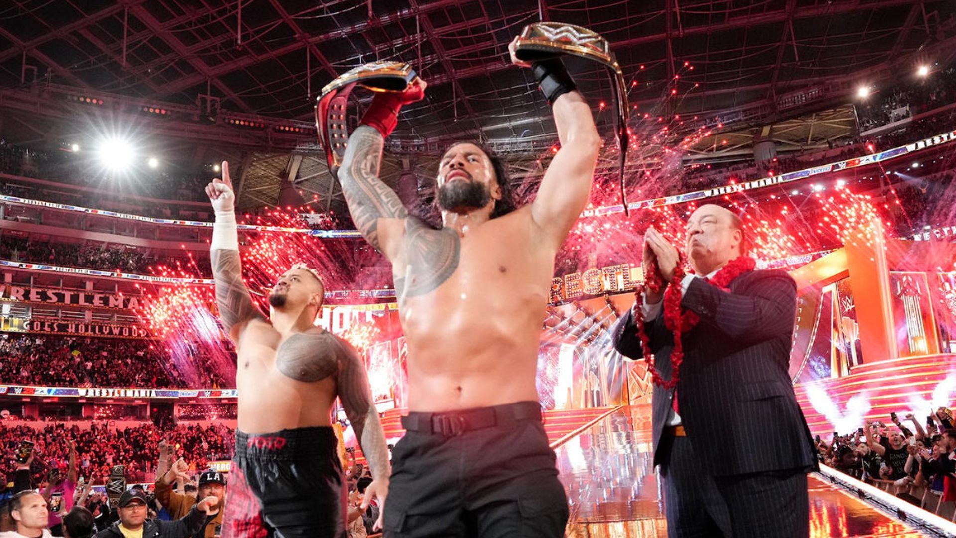 WWE: Real-life Bloodline members to assist Roman Reigns at WrestleMania ...