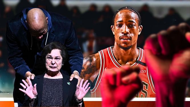 "That man had family": DeMar DeRozan stands in solidarity with Jerry Krause's wife and family amid "Booing" saga