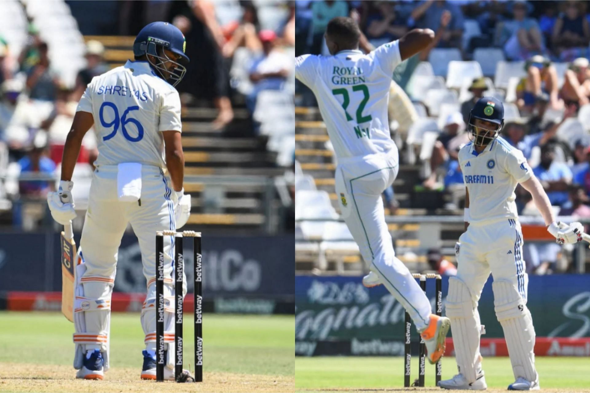 Team India were bowled out for 153 vs South Africa 