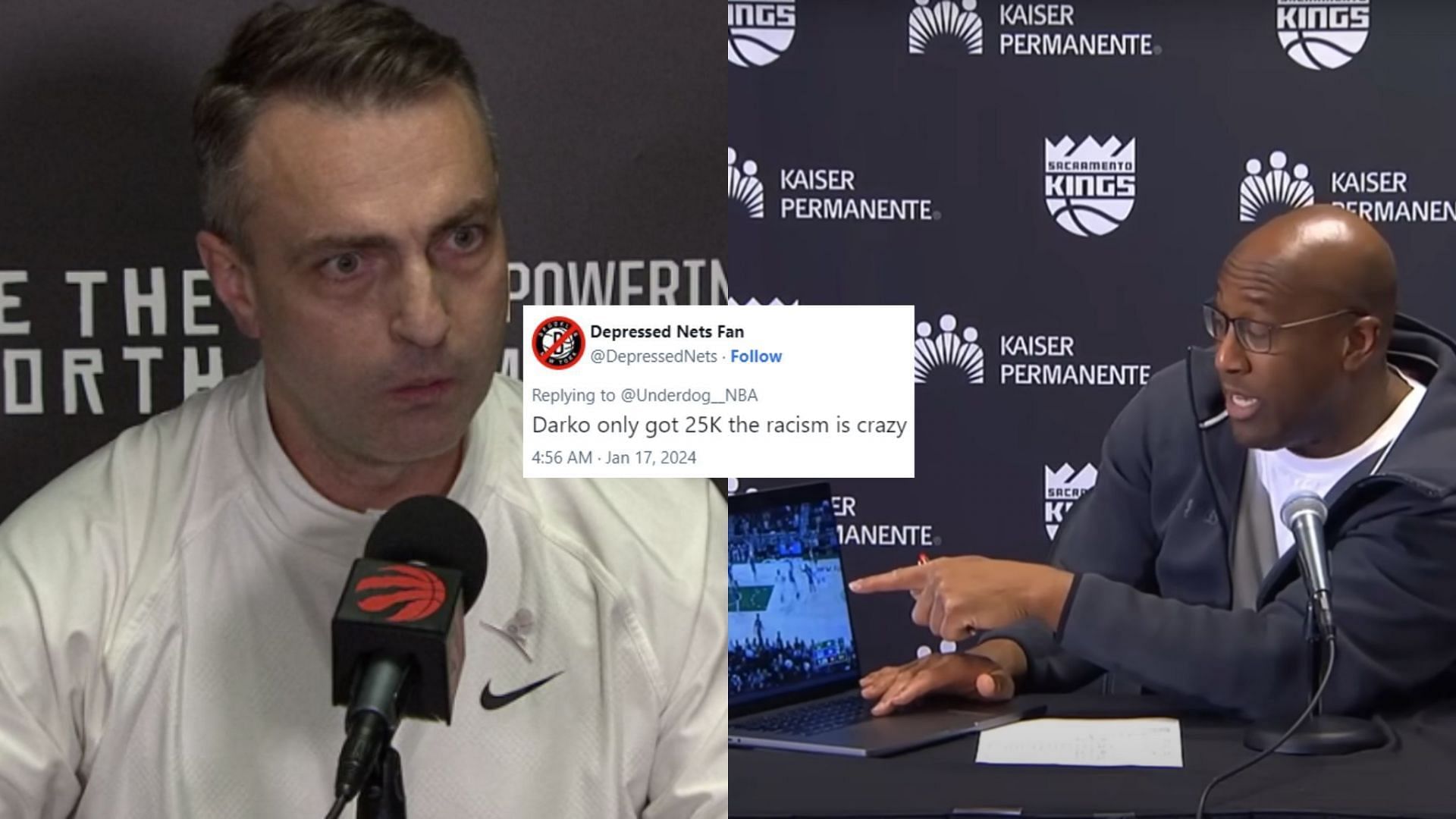 "Darko Only Got 25K The Racism Is Crazy"- Fans Scoff At NBA For Fining ...