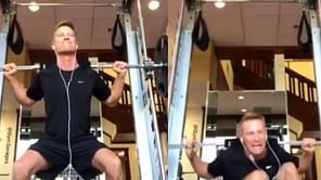 Man tries to ego lift more weights than he could handle; injures himself severely