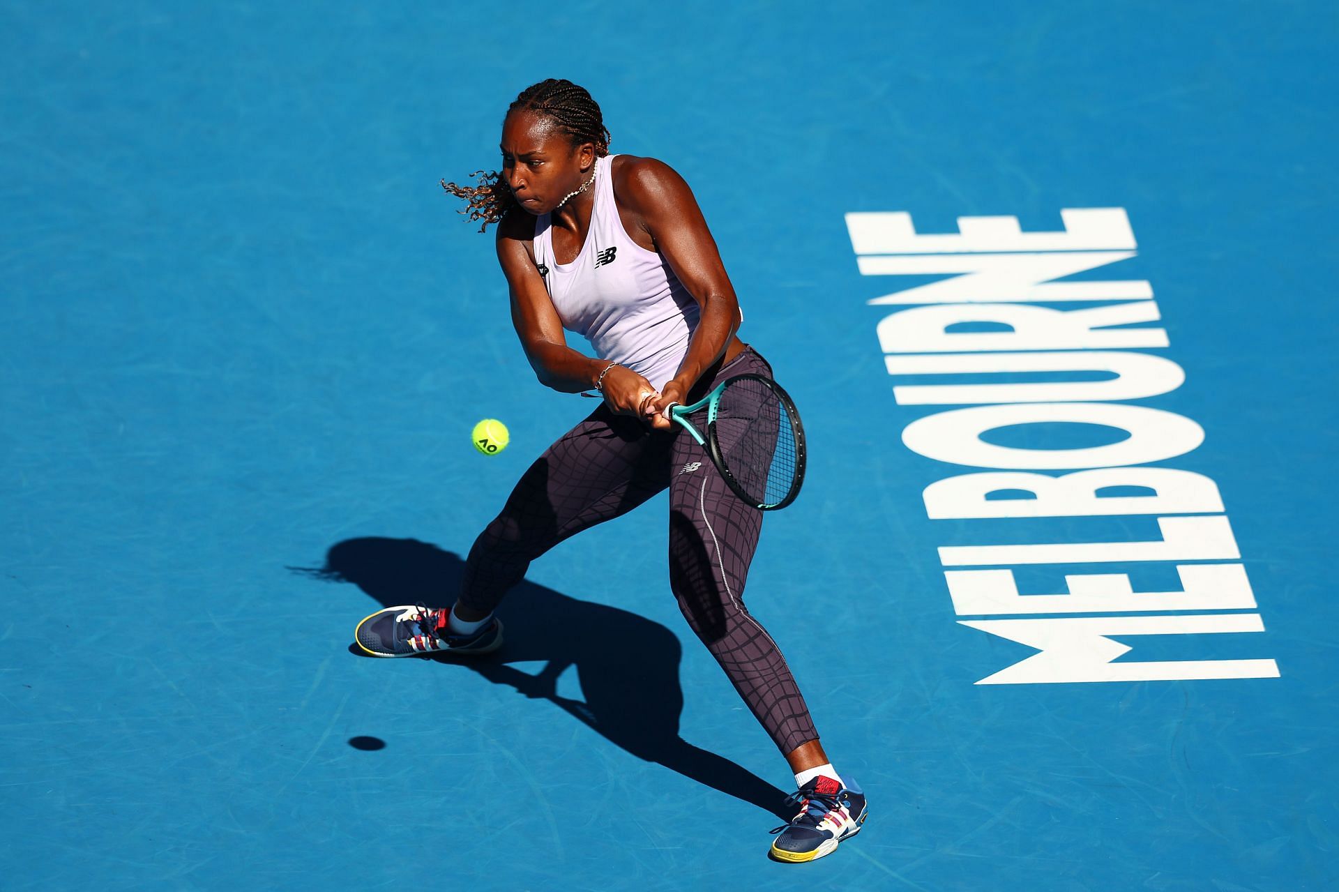 Coco Gauff at the 2024 Australian Open