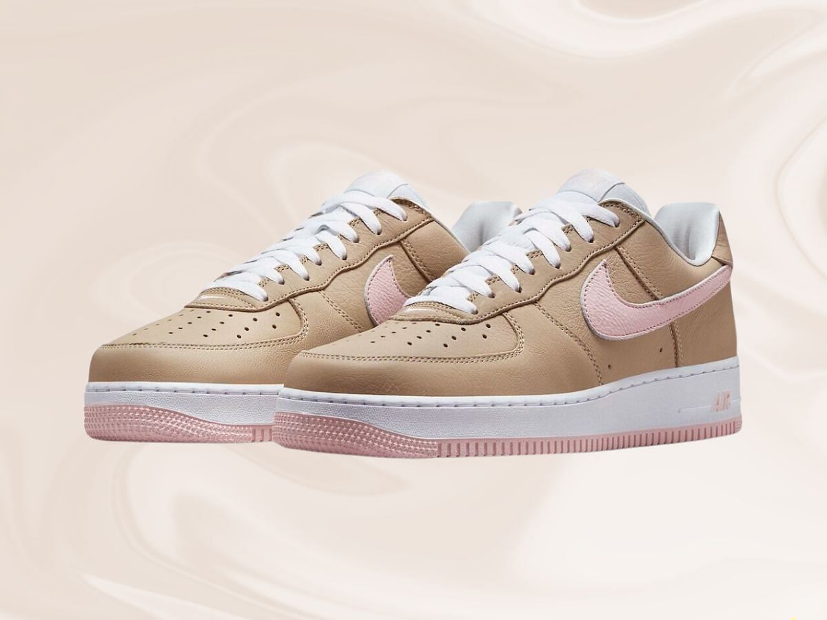 Nike Air Force 1 Low Linen sneakers (Image via Nike)