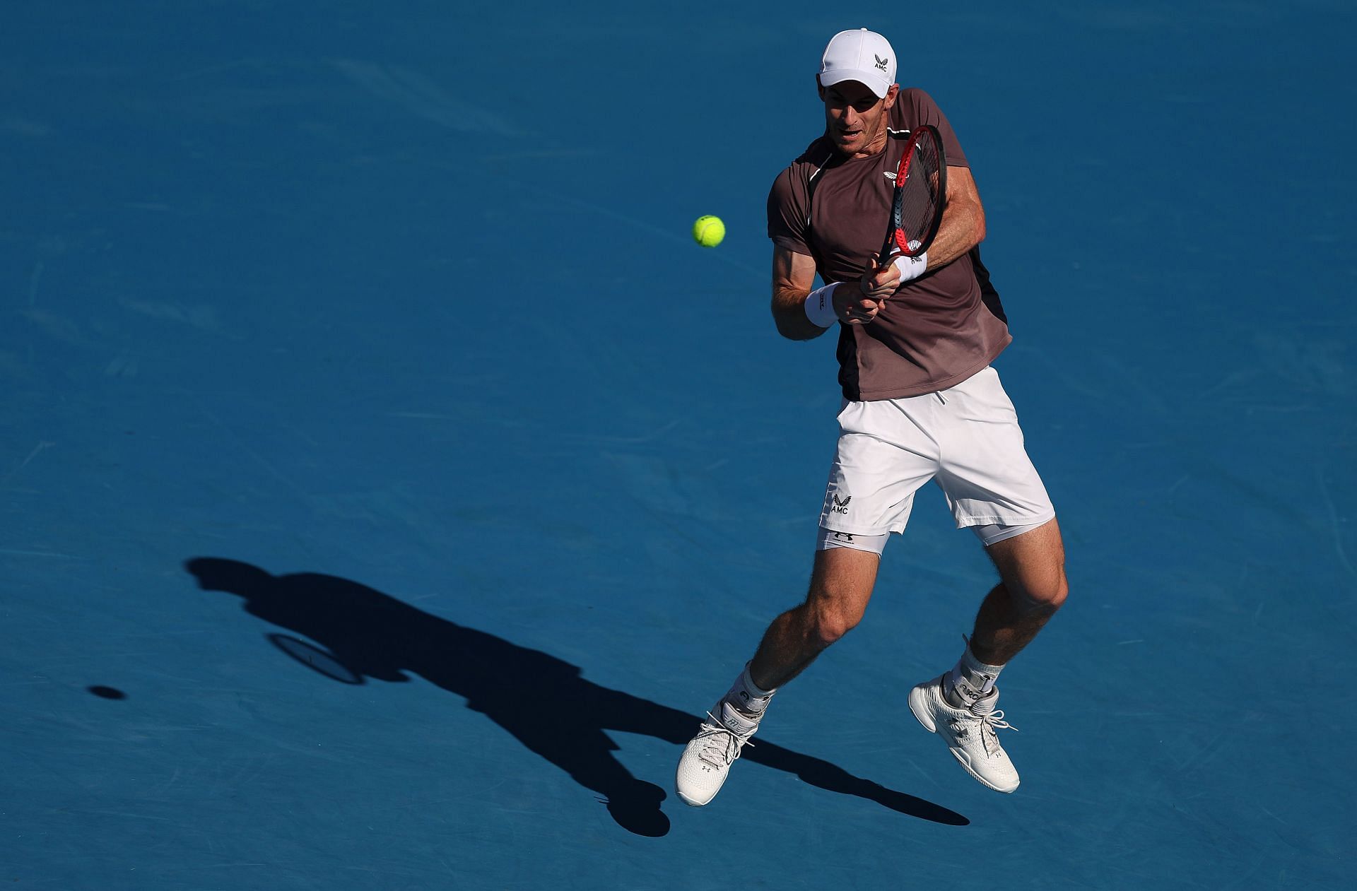 Andy Murray at the 2024 Australian Open - Getty Images