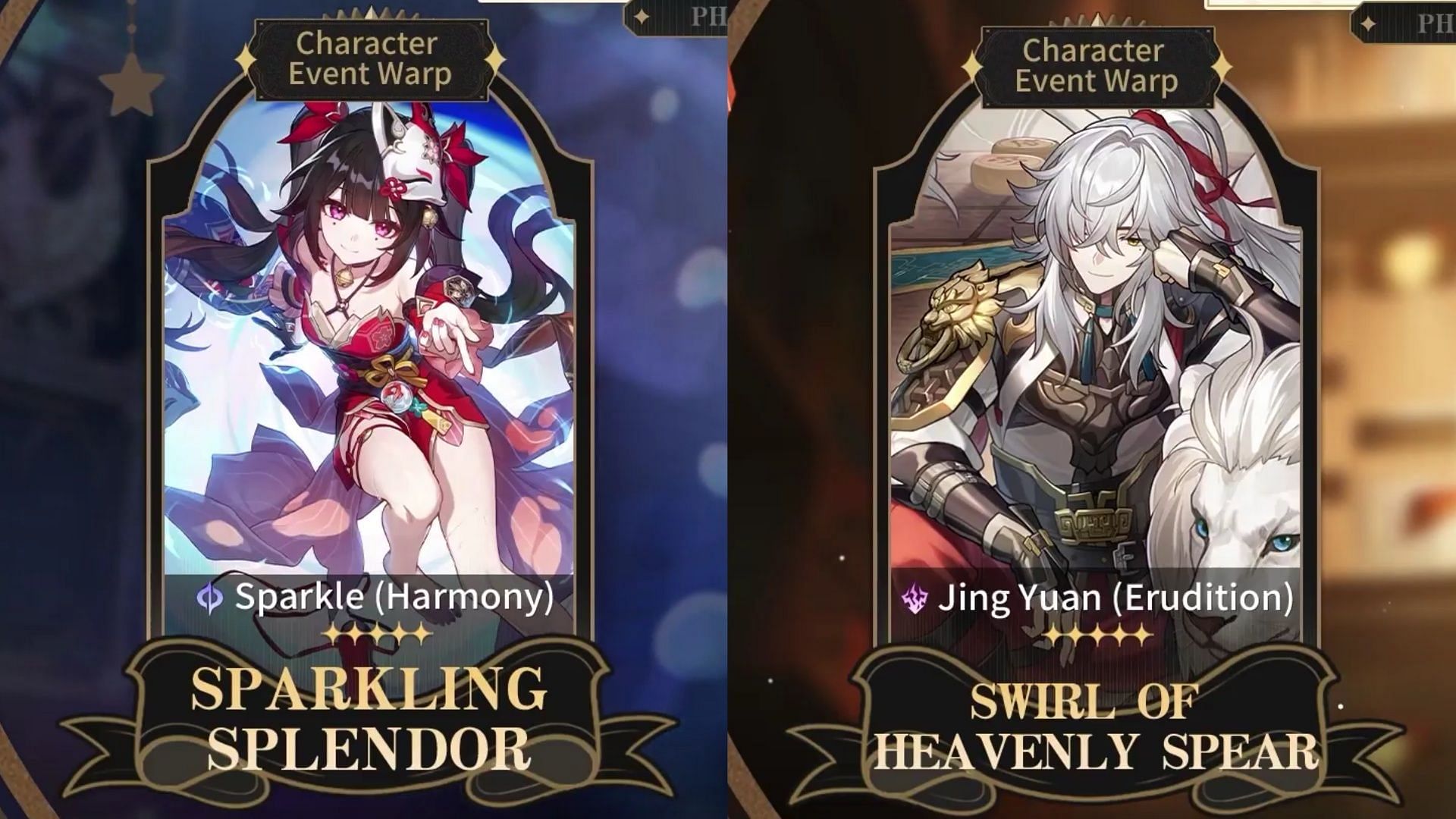 Sparkle and Jing Yuan will be in the second phase (Image via HoYoverse)